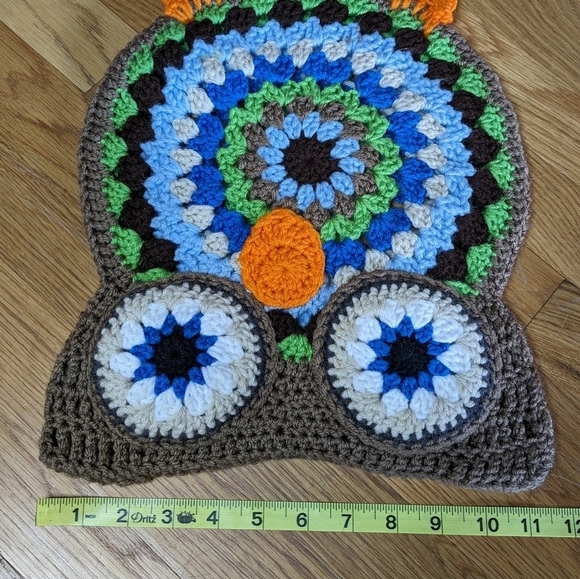 Adorable Handmade Crochet Owl‎ Decoration - Picture 7 of 7